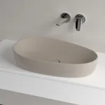Умывальник на столешницу Villeroy&Boch Antao 65х40см, Ceramic Plus, Almond (4A7465AM) - Фото 2