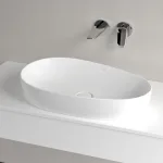 Умывальник на столешницу Villeroy&Boch Antao 65х40см, Ceramic Plus, Stone White (4A7465RW) - Фото 2