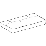 Умывальник подвесной Geberit Smyle Square 90х48 см, белый (500.252.01.1) - Фото 2