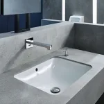Умывальник встроенный Geberit VariForm 45 х 44 см, белый (500.761.01.2) - Фото 2
