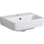 Умывальник подвесной Geberit Selnova Compact 45x16.5x34 см, белый (501.561.00.7) - Фото 1