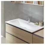 Умывальник накладной Geberit iCon Light: B=120см, T=48см, белый (501.837.00.3) - Фото 2