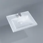 Умивальник накладний Quarter Bath New Line 55х45, білий (70LN21055) - Фото 1
