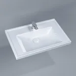 Умывальник накладной Quarter Bath New Line 70х45, белый (70LN21070) - Фото 1