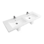 Умывальник подвесной Villeroy & Boch Subway 2.0 1300х470, белый (7175D001) - Фото 1
