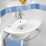 Умивальник підвісний кутовий Villeroy & Boch O.Novo, 55x41,5 (73274001) - Фото 2