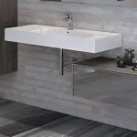 Умивальник підвісний Roca Inspira Square 100х49 (A32752A000) - Фото 2