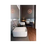 Умивальник на стільницю Roca Inspira Square 50х37 (A327530000) - Фото 2