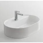 Умывальник на столешницу Arbi Lovely 60 см, матовый белый (A959) - Фото 1