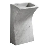 Умывальник отдельно стоящий Agape LITO3 55 х 40.7 х 93 см, White Carrara (ACER0733) - Фото 1