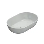 Умывальник на столешницу Globo T-Edge, 54х36 см, Marmo di Carrara (B6O54MC) - Фото 1