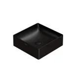 Умывальник на столешницу Globo T-Edge, 42х42 см, Nero Opaco (B6Q42AR) - Фото 1