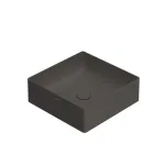 Умивальник на стільницю Globo T-Edge, 42х42 см, Smoke (B6Q42SK) - Фото 1
