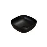 Умывальник на столешницу Globo T-Edge, 42х42 см, Nero Opaco (B6Q43AR) - Фото 1