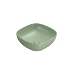 Умывальник на столешницу Globo T-Edge, 42х42 см, Lime (B6Q43LI) - Фото 1