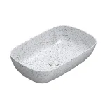 Умывальник на столешницу Globo T-Edge, 60х38 cм, Graniglia Ghiaccio (B6R60GG) - Фото 1