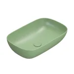 Умивальник на стільницю Globo T-Edge, 60х38 см, Lime (B6R60LI) - Фото 1
