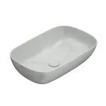 Умывальник на столешницу Globo T-Edge, 60х38 cм, Marmo di Carrara (B6R60MC) - Фото 1