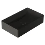 Умывальник на столешницу Globo T-Edge 60x38, черный (B6R63AR) - Фото 1