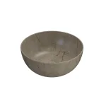Умывальник на столешницу Globo T-Edge, d37, Arabescato Brown (B6T37AB) - Фото 1