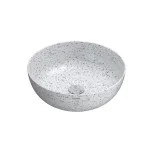 Умивальник на стільницю Globo T-Edge, d45, Graniglia Ghiaccio (B6T45GG) - Фото 1