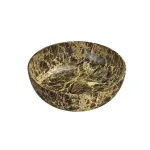 Умывальник на столешницу Globo T-Edge, d45, Portoro Marrone (B6T45PM) - Фото 1
