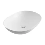 Умывальник на столешницу Falper Ciotola 60х45 см, белый матовый (D8C) - Фото 1