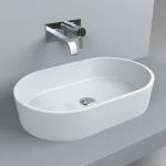 Умивальник на стільницю Globo T-Edge 60x35, білий (FO061BI) - Фото 2