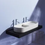 Умивальник на стільницю Laufen Sonar 100х37 (H8123484001121) - Фото 3