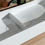 Умивальник на стільницю Laufen Sonar 100х37 (H8123494001121) - Фото 2