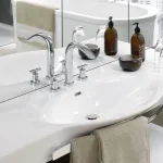 Умывальник подвесной Laufen Palace 1200х510, белый/хром (H8127040001041) - Фото 3