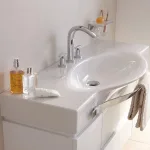 Умывальник подвесной Laufen Palace 1500x510, белый/хром (H8127060001041) - Фото 2
