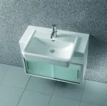 Умивальник накладний Laufen Pro 56x44 см напіввбудований, білий (H8129610001041) - Фото 2