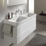 Умывальник подвесной Laufen PRO S 1300х465 двойной, белый (H8149680001041) - Фото 2