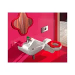 Умывальник подвесной Laufen Flora Kids 45х41 (H8150310001041) - Фото 2