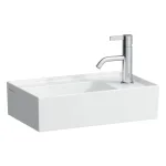 Умывальник подвесной Laufen Kartell 46x28  правая с отверстием справа, белая (H8153340001111) - Фото 1