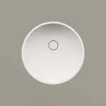 Умывальник накладной PAA Deco, Silkstone, без перелива, D=45, Matte White (IDECS_00) - Фото 2