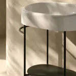Умывальник на столешницу Globo Lalita 61х42 см, Bianco (LT061BI) - Фото 2