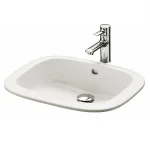 Умывальник встроенный TOTO 53х45х17,7 White (LW763Y) - Фото 1