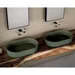 Умивальник на стільницю Cielo Shui Comfort 60х40 (SHCOLAO60AG) - Фото 2