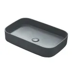 Умывальник на столешницу Cielo Shui Comfort 60х40 см, Brina (SHCOLAR60BR) - Фото 1