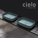 Умывальник на столешницу Cielo Shui Comfort 60х40 см, Polvere (SHCOLAR60PL) - Фото 2
