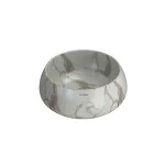 Умивальник на стільницю Globo T-Edge, d35, Arabescato Chiaro (TE035AC) - Фото 1
