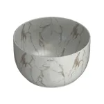 Умивальник на стільницю Globo T-Edge d38, Arabescato Chiaro (TE038AC) - Фото 1