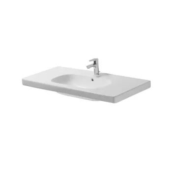 Умывальник подвесной Duravit D-Code, 105х48 (03421000002) - Фото №1
