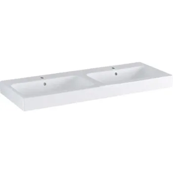 Умивальник підвісний Geberit iCon, подвійний, 120x48.5,… - Фото №1