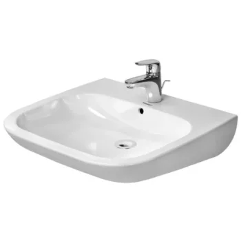 Умивальник підвісний Duravit D-code 60 см, білий (23126000002) - Фото №1