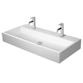 Умывальник подвесной Duravit Vero Air 100 см на 2… - Фото №1