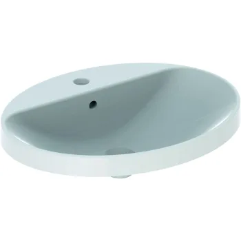 Умивальник накладний Geberit VariForm овальний 60х48,… - Фото №1