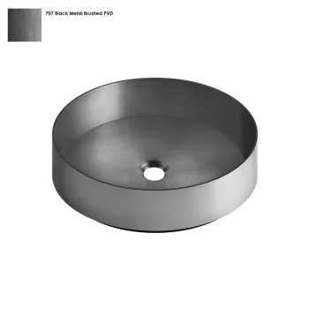 Умывальник на столешницу Gessi Inciso, 40 см, Black… - Фото №1
